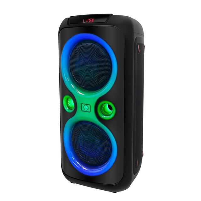 Las mejores luces de fiesta Bluetooth portátiles de 8 pulgadas de 8 pulgadas Sistema de altavoces con bajo