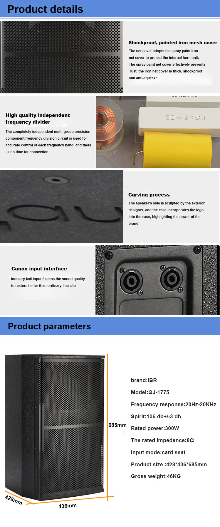 Biograf&iacute;a de altavoz profesional