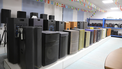 La sala de exposiciones