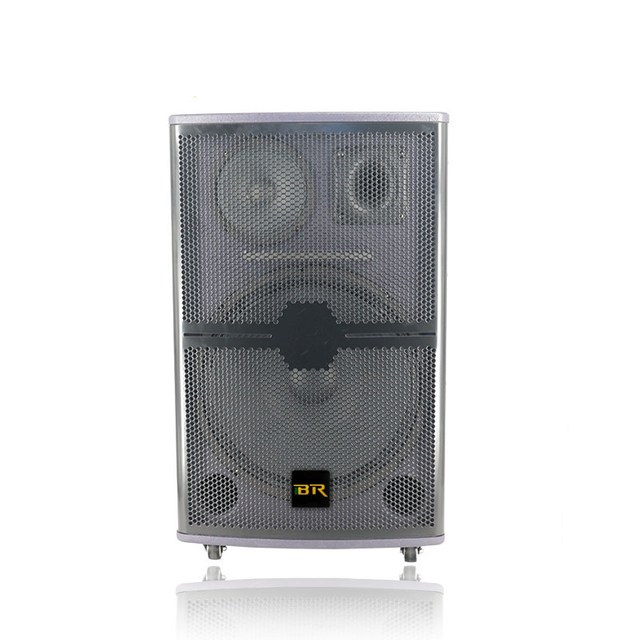 Altavoz de bajo altavoces de 15 pulgadas DJ Trolley Speaker Outdoor