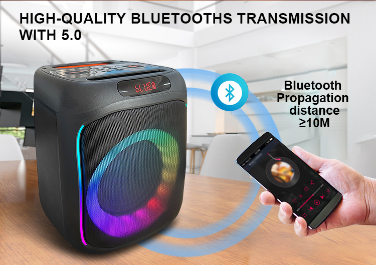 Fabricante RGB BLUETOOTH Altavoz 
