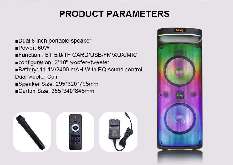 Altavoz Bluetooth port&aacute;til con Bluetooth inal&aacute;mbrico