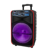 Sistema de altavoces de karaoke bluetooth portátil para exteriores max power para uso doméstico con micrófono