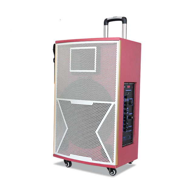 Neta de madera de madera de 15 pulgadas Caixa de Som Speaker