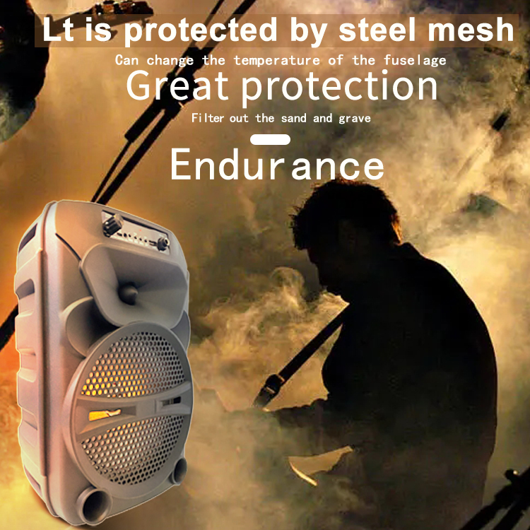 Altavoz Bluetooth personalizado con luces LED