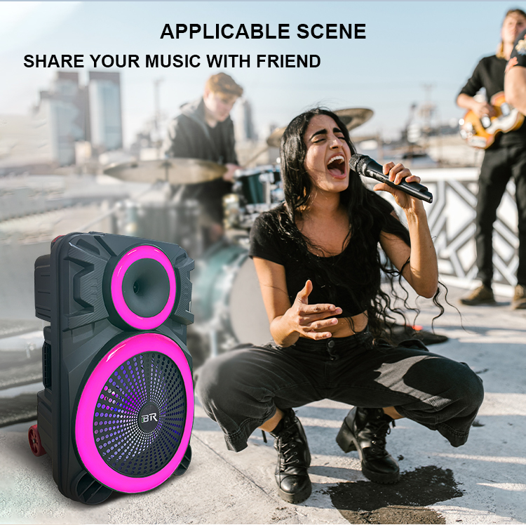 altavoz bluetooth con ruedas