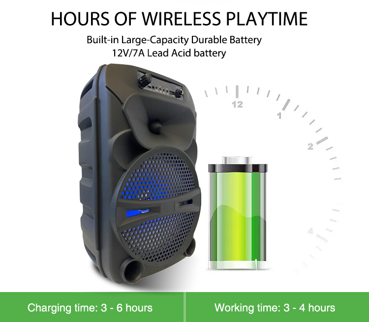 altavoces port&aacute;tiles inal&aacute;mbricos livianos