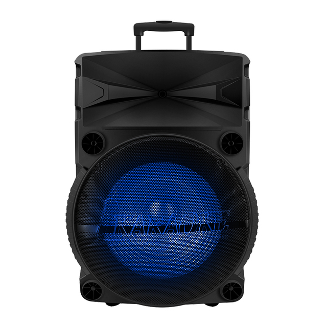 Venta de fábrica Potente carro al aire libre Fiesta de la casa al aire libre Fun Light Lights Speaker con bajo de 18 pulgadas 