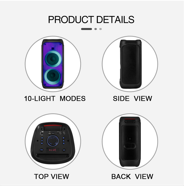 Bola de pl&aacute;stico Bluetooth altavoz Luz