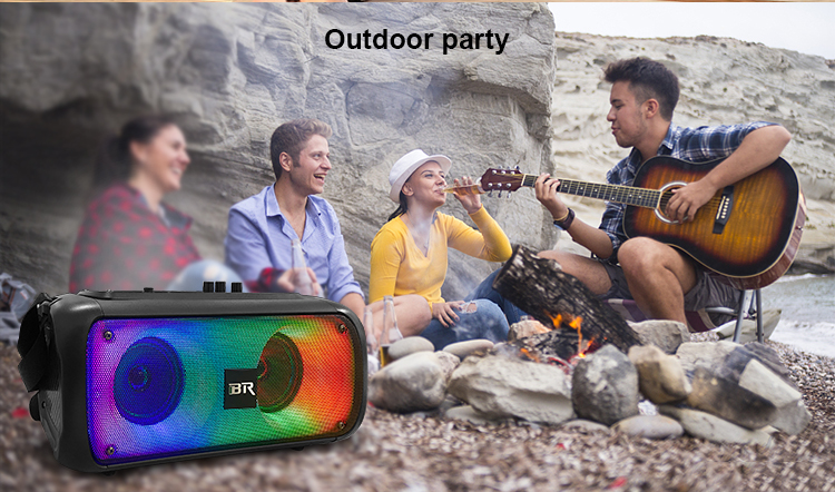 Altavoz de fiesta bluetooth con entrada aux