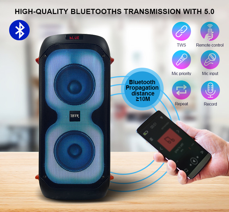 Altavoz Big Bluetooth al aire libre